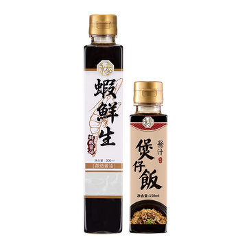 永泰酱油虾鲜生 煲仔饭酱汁拌饭寿司海鲜刺身鲜虾特级蒸鱼豉油生抽虾鲜生300ml 煲仔饭酱汁150ml 图片价格品牌报价 京东