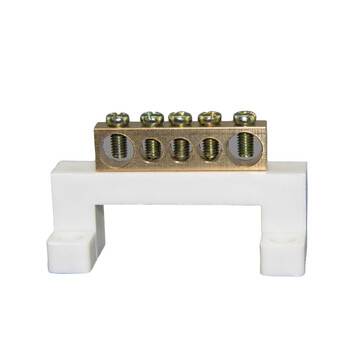 排零排8*13接零接线排大电流8孔 接零铜端子 5孔零排 8*13零线端子