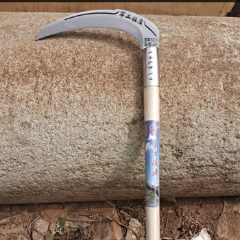 日本进口sk5镰刀农用割草镰刀割玉米神器割水稻小割大豆镰刀锋利 日本