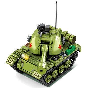 (sembo)儿童拼装玩具潮流积木模型男孩节日礼物 59式中型坦克203119