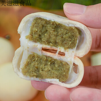 绿豆饼手工传统老式薄皮绿豆糕点老式点心潮汕特产小包装 冰皮绿豆糕