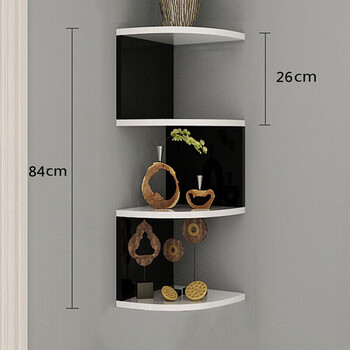 好瑞来 墙角置物架搁架收纳架壁挂墙搁板墙壁转角架角落三角墙上隔板