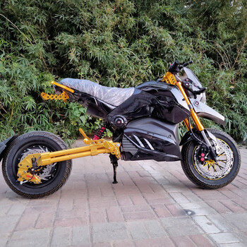 双管平叉小猴子电摩电镀金黑小猴子低趴小猴子电摩小猴子m5电动车