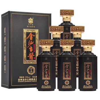 金沙古贵州金沙古酱酒 53度酱香型白酒 金沙固态酿造礼盒装送礼酒水