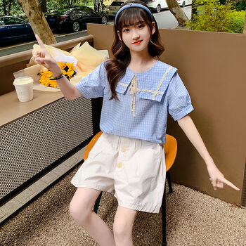 欧玉诗大童女装 12岁以上初中女童衣服夏装儿童衣服女夏天小女孩子