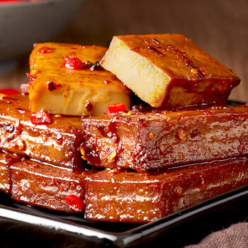 厚豆干麻辣豆腐干豆干辣条湖南特产小吃宿舍解馋休闲零食品小包装 宓