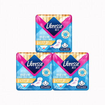 维达薇尔棉柔卫生巾日夜用组合装亲肤护翼防漏240mm加长夜用420mm 190
