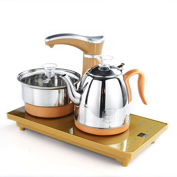 明灶电磁炉自吸式茶具套装全自动上水热水壶泡茶抽水烧水壶电茶炉全