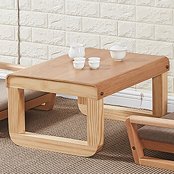 座椅实木榻榻米椅床上懒人椅和室椅实木座椅日式无腿靠背椅榻榻米座椅