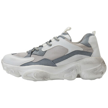 兰切特同款herlook踩泥鞋复古脏脏老爹鞋厚底增高休闲春季运动鞋女脏