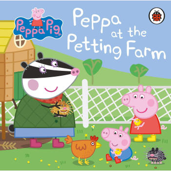 小猪佩奇 粉红猪小妹：佩奇在宠物农场/Peppa Pig: Peppa at the petti 进口故事书