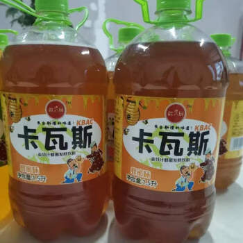 地標客新疆特產傳統卡瓦斯蜂蜜發酵飲品格瓦斯桶裝飲料烏魯木齊直髮