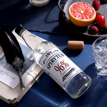 5折 波兰进口96度伏特加烈酒小鸟伏特加俄罗斯伏特加500 6瓶装(无赠品