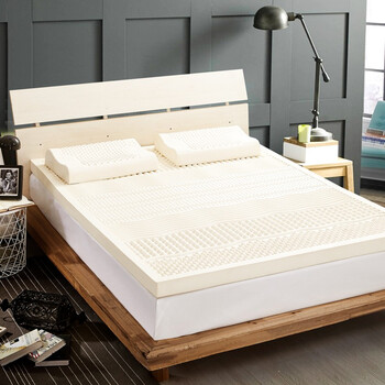 天然乳胶床垫泰国橡胶床垫子加厚床垫学生宿舍 【厚5厘米按摩款】(带