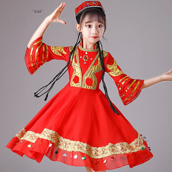 儿童新疆舞发型图片图片