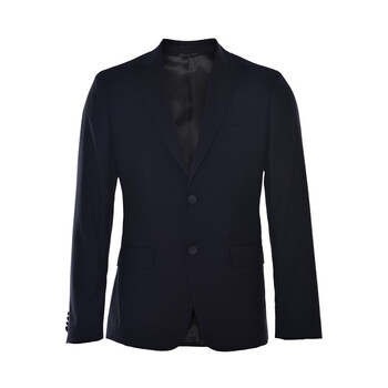 凯文克莱(calvin klein)ck男装  时尚男士西服商务正装 黑色 46