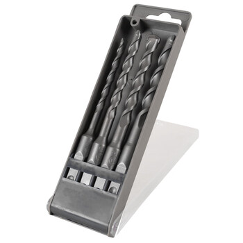 雷蒙 方柄电锤钻头打墙两坑两槽圆柄四坑混凝土水泥墙壁钻孔冲击钻6/8