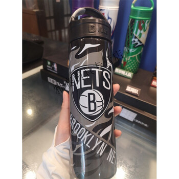 德克士2022得意杯nba合作款西部东部杯人水杯湖人勇士杯 21年黑色篮网