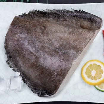 鲜太公鸦片鱼身冷冻海鲜水产 鲽鱼新鲜比目鱼身 2000g【图片 价格