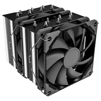 多平台argb神光同步温控高效能cpu一体式水冷散热器 7热管双风扇