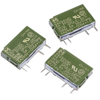 小型继电器an 3124 3112 3105 pa1a-24v 5v 12v ps an3124 黑色c24v