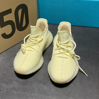 回力潮品椰子鞋350纯白冰淇淋冰蓝芝麻灰男女鞋运动跑鞋 黄油 (真爆版