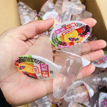 甜佳果冻情润滑果冻尖头螺旋趣甜佳桑螺纹加长玉米糖果冻尖头整箱150