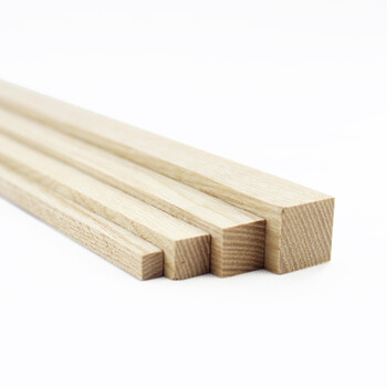 天然白蜡木实木方木条白腊木定制长条棍模型制作材料手工作业 长度40