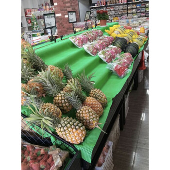 架台阶梯形陈列架子创意多层蔬菜生鲜超市用品果蔬保鲜膜30厘米360米