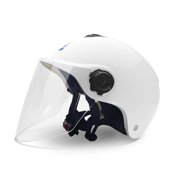 爱得乐夏季头盔 爱得乐夏季电动摩托车头盔 男女通用 安全帽防晒 白色