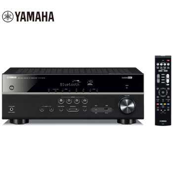 雅马哈（Yamaha）HTR-3072 音响 音箱 家庭影院 5.1声道AV功放机 4K 杜比 DTS 蓝牙 USB 进口 黑色