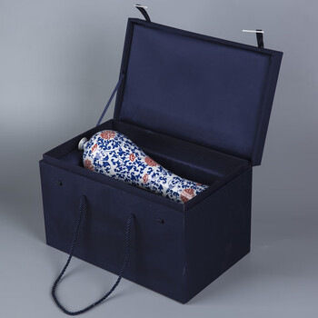 文玩锦盒 瓷器大小花瓶古董包装盒云锦盒文玩佛像摆件收纳空盒礼盒 专