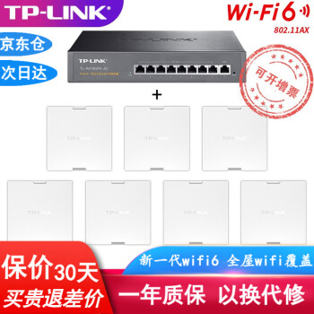 TP-LINK apȫwifi6apװ1800M˫ƵACǧpoe· ʽ෿ͣ9+7壩 ׼