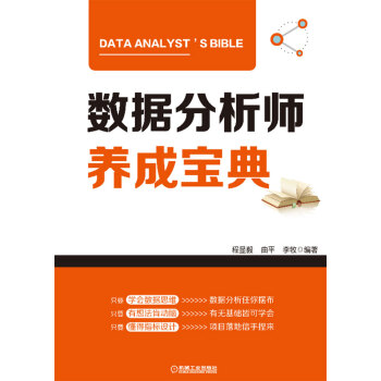 数据分析师养成宝典pdf/doc/txt格式电子书下载