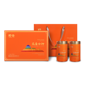 2022野怪茶叶小种红茶花香小种 福建礼盒装过节送礼长辈 礼盒