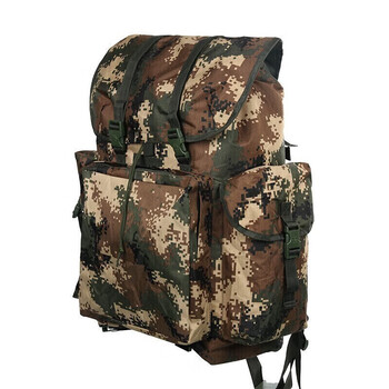 捷天下迷彩背囊单兵生活携行具作训背囊大容量双肩背包07武野外作训包