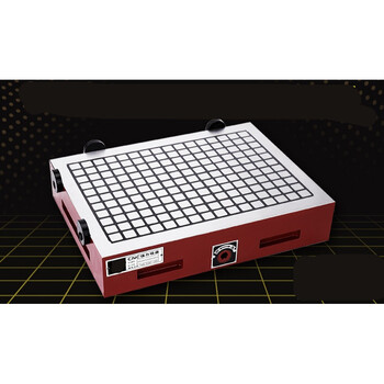 cnc磁盘电脑锣精雕刻机铣床加工中心方格永磁吸盘力磁台 500*600*80