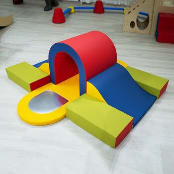 儿童感统滑梯早教全海绵攀爬软体组合体能训练幼儿园感统全套训练楼梯