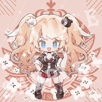 弹丸论破周边挂件七海千秋日向创狛枝凪斗钥匙扣徽章吧唧盾子58mm徽章