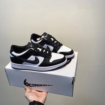 耐克aj男女鞋低帮熊猫运费险莆田纯原dunksb经典低帮黑白熊猫36