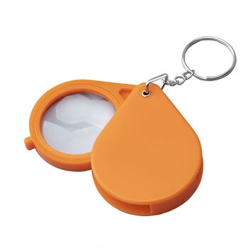 橙央字体放大器 便携式放大镜高清高倍20倍老人看小字说明书随 加大款