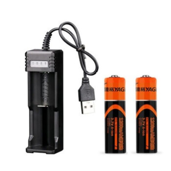 ŸYAGE18650﮵3.7V 1200MAH ̨ ֵͲ רõ 18650-12002+USB