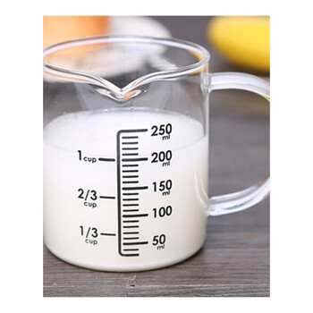 10ml量杯带刻度的玻璃毫升杯小家用测量喝药克药杯标准有水杯婴儿当季