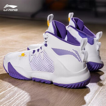 李宁暴风篮球鞋男鞋2022秋季新款减震防滑耐磨中帮专业比赛实战运动鞋