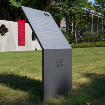 导向台斜面立牌电梯导向导视台指示标识牌商场医院学校黑色导视立牌