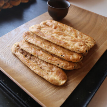 鮮聞果江蘇蘇州特產周莊同裡襪底酥傳統老式糕點牛舌餅食品美味袋裝