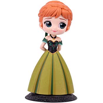 眼镜厂 迪士尼公主 冰雪奇缘 手办模型 公仔摆件 安娜加冕礼服版16048