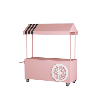 餐车地摊花车摆摊小推车夜市促销车铁艺售货车户外移动小吃摊位车钜惠