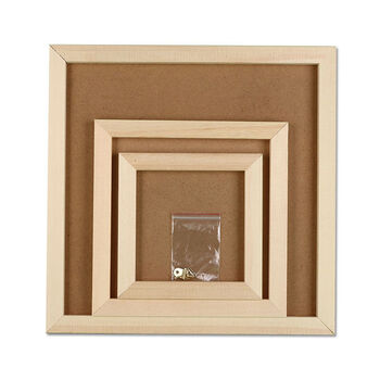 儿童手工制作diy木质立体专用画框雪花泥超轻粘土相框粘土作品框12月