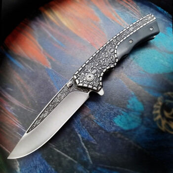 小刀匕手西藏短刀不锈钢户外小刀折叠刀具户外刀家用水果刀收藏木柄